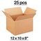 25 pcs Corrugated Boxes for Shipping Storage Large Durable Kraft C Flute Packaging 12 x 10 x 8 inch